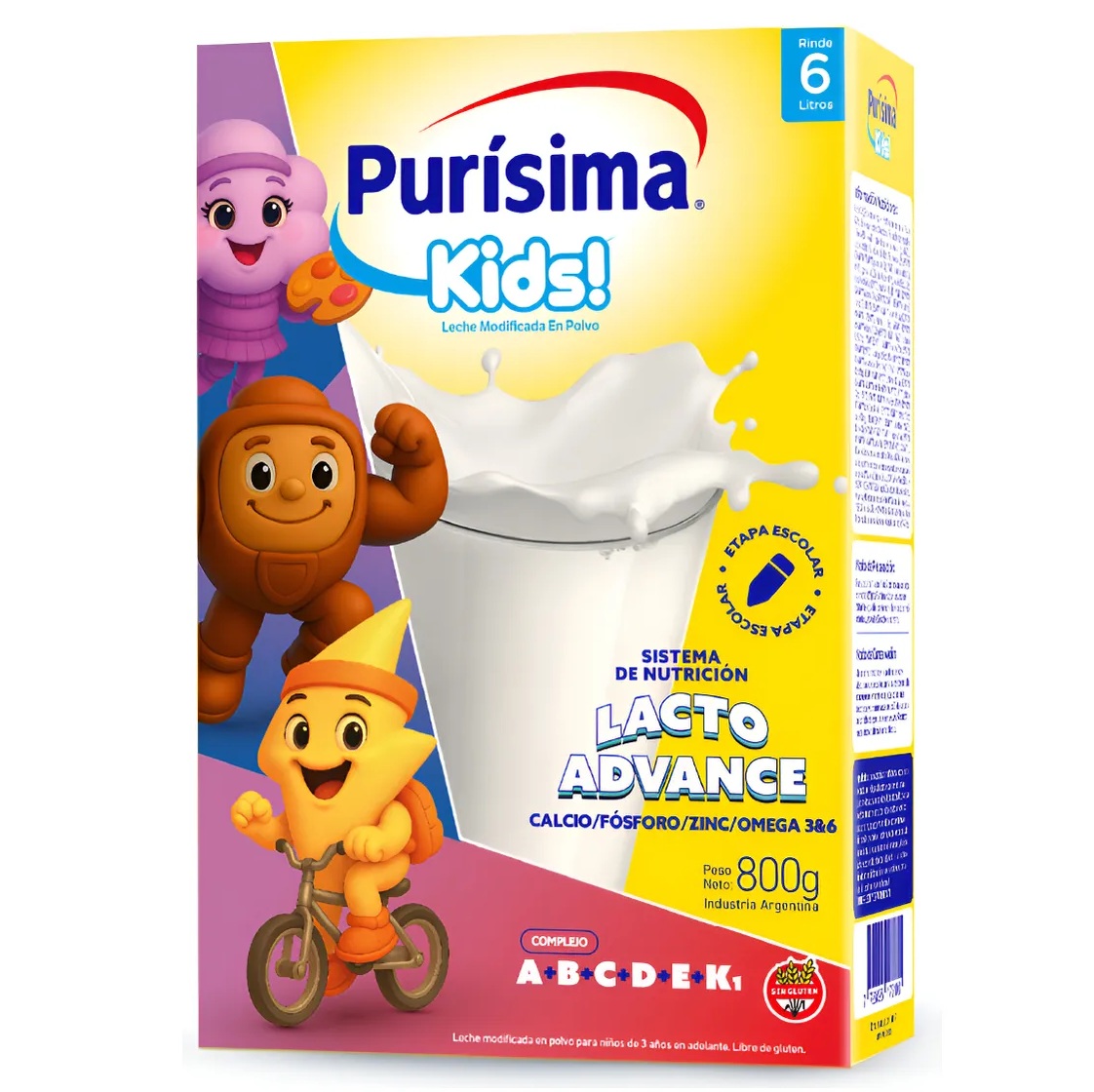 LECHE FORMULA PURISIMA KIDS