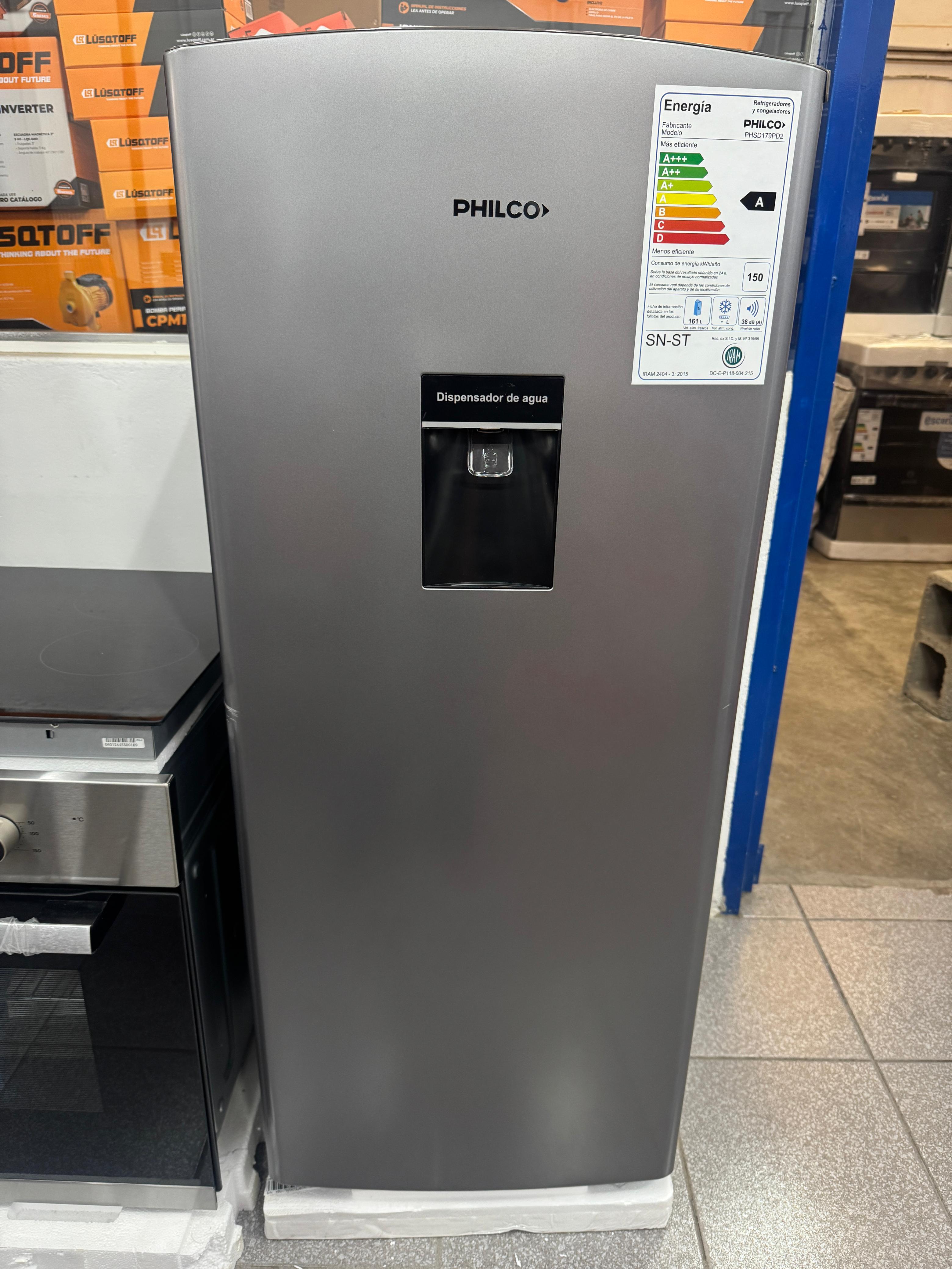 HELADERA PHILCO CON DISPENSER