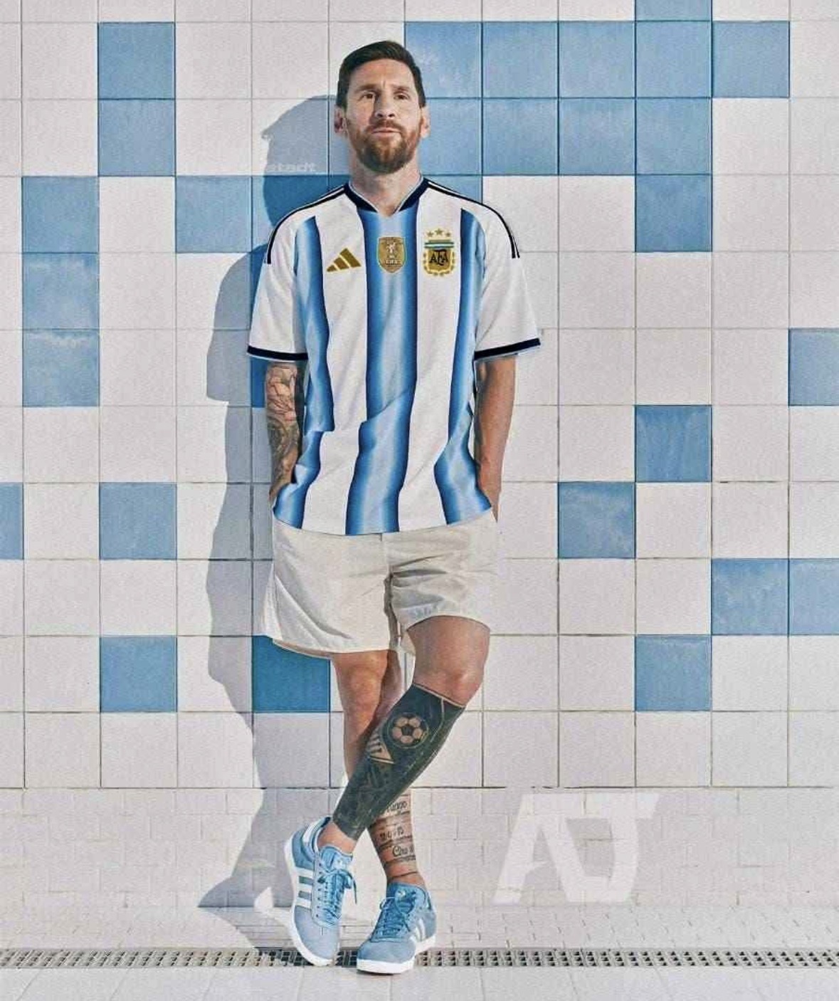 Camiseta 2026 Argentina talles 12/14/16 y XXL