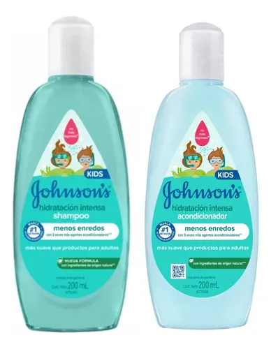 JOHNSONS SHAMPOO Y ACOND. MENOS ENREDOS X200ML