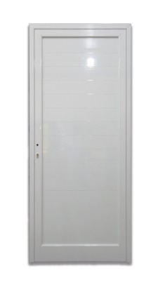 puerta de aluminio linea herrero 