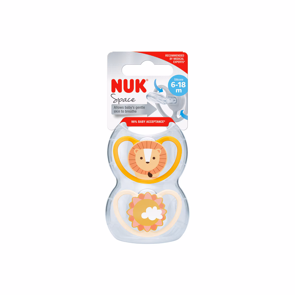 CHUPETES NUK NENE X2