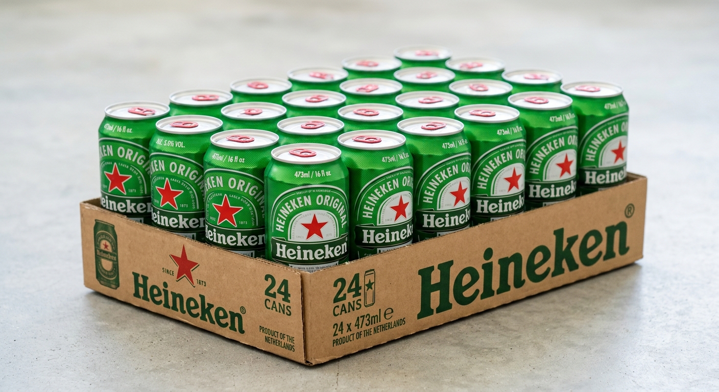 Heineken lata 473cc pack x24u