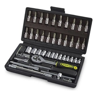 SET DE LLAVES TUBO 46 PIEZAS WINCO