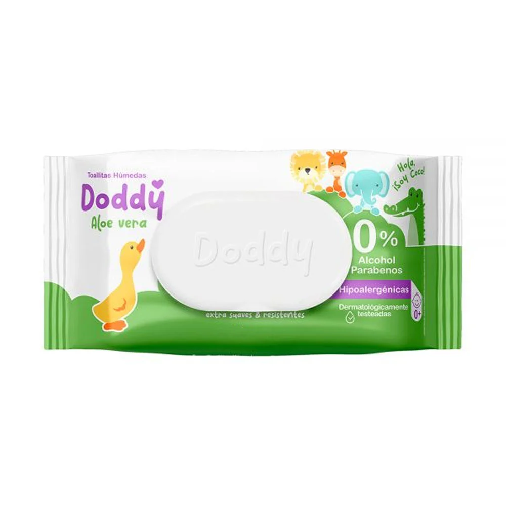 TOALLITAS DODDY PREMIUM X96 ALOE VERA
