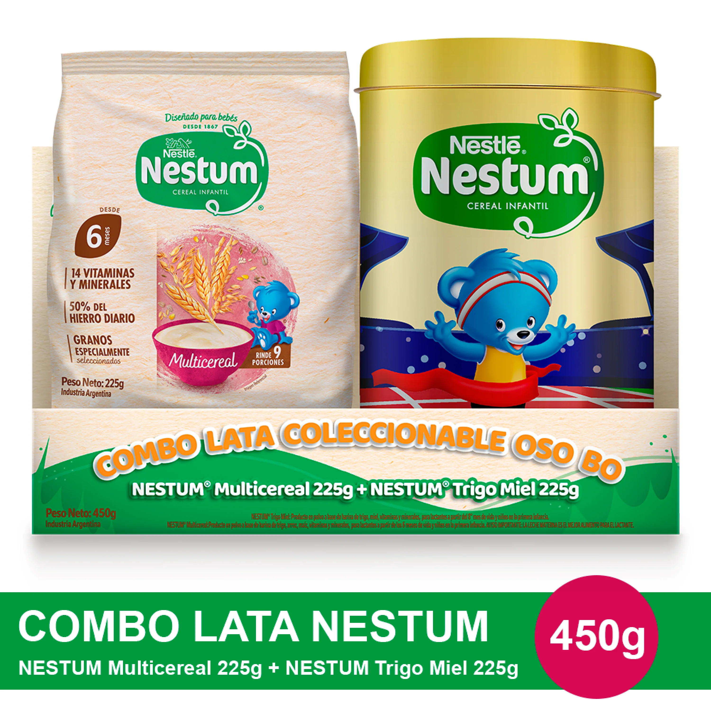 NESTUM COMBO LATA 450G