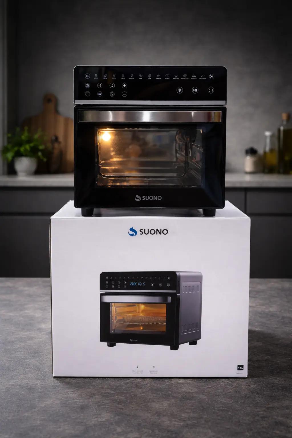 Horno eléctrico + freidora de aire SUONO