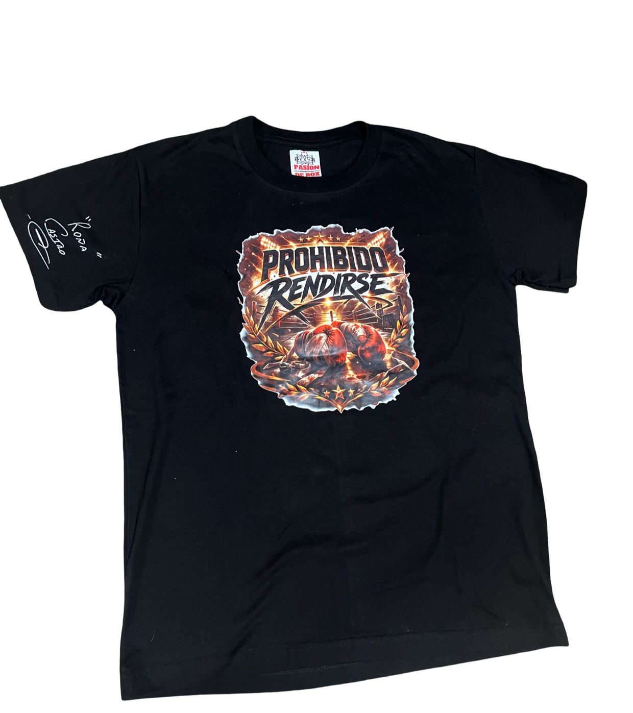 REMERA PROHIBIDO RENDIRSE mod 332