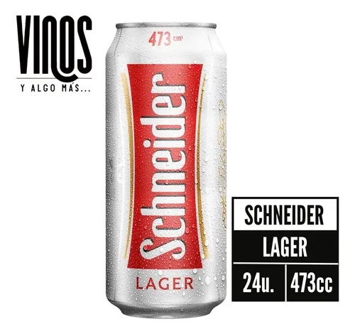 Schneider lata 473cc pack x24u