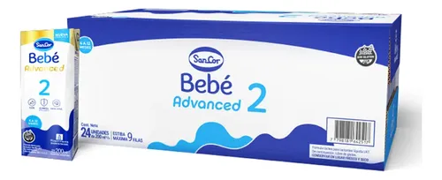 LECHE DE FORMULA LIQUIDA SANCOR 2 DE 6 A 12 MESES