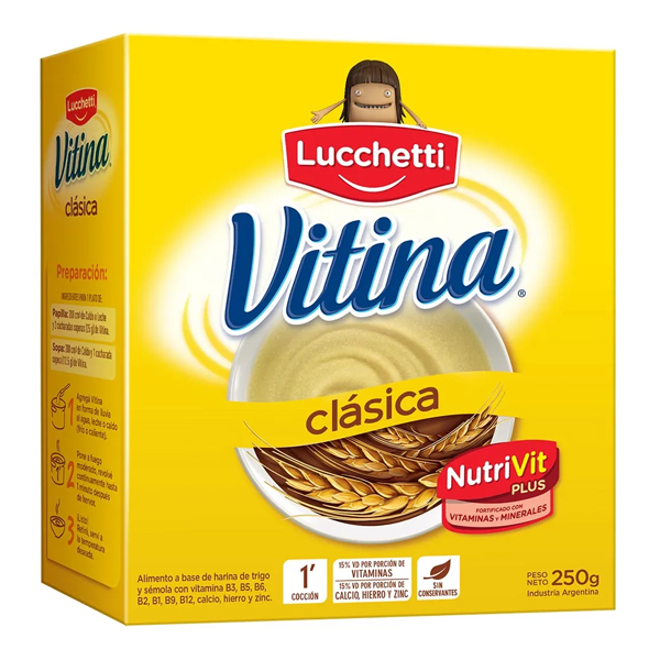 VITINA CLASICA CAJA X 250 GR