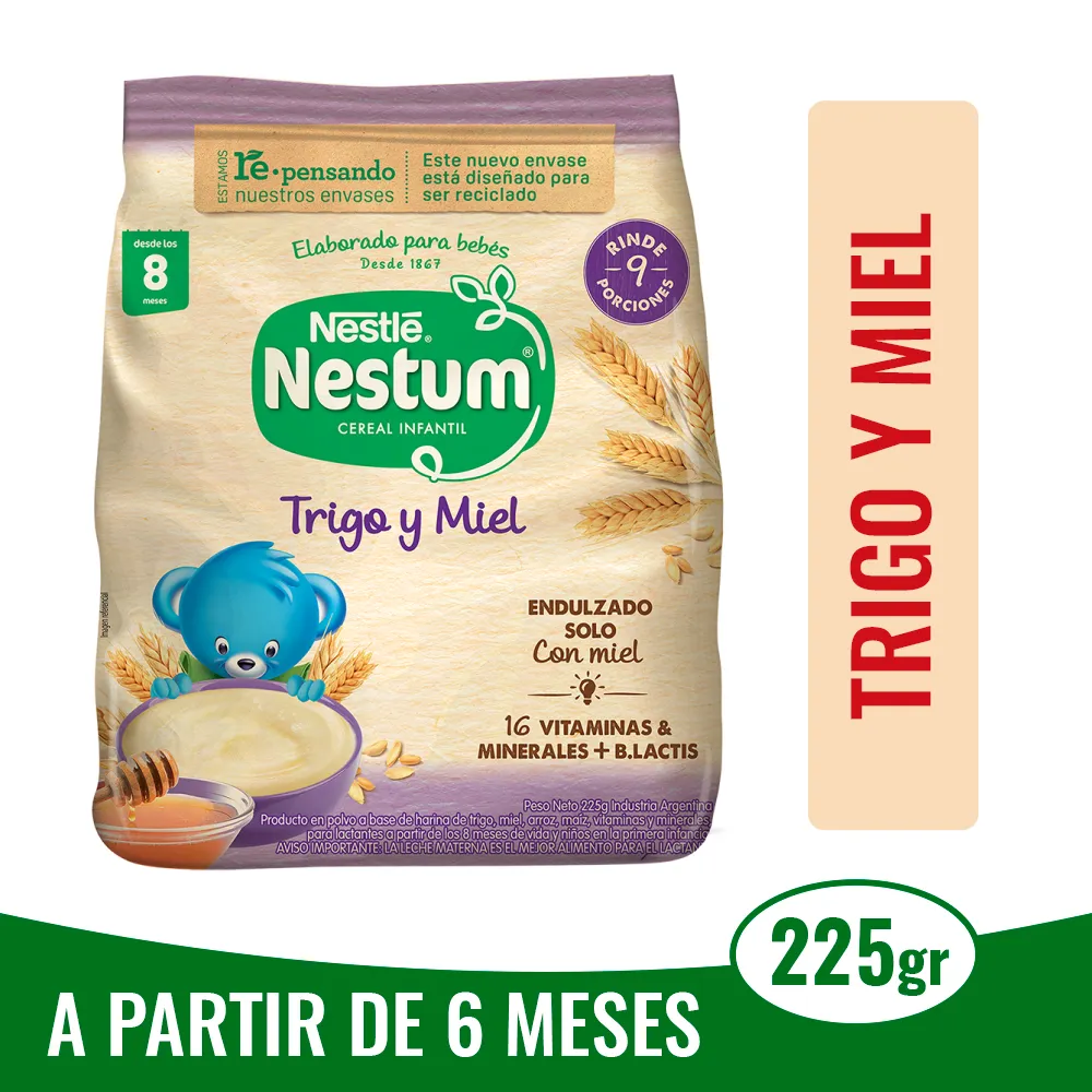 NESTUM NESTLE TRIGO Y MIEL 225G