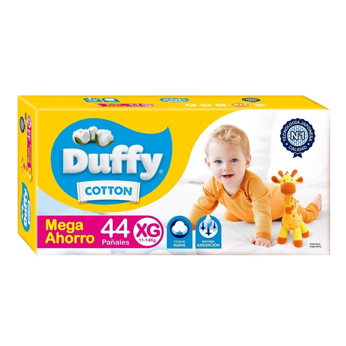 PAÑAL DUFFI TALLE XG 44