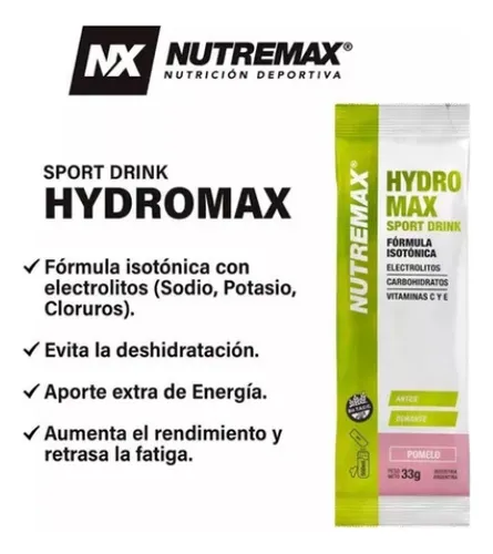 Hydromax en sobres 